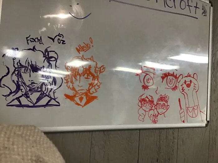 Art That My Friend And I Did At A Girl Scout Meet