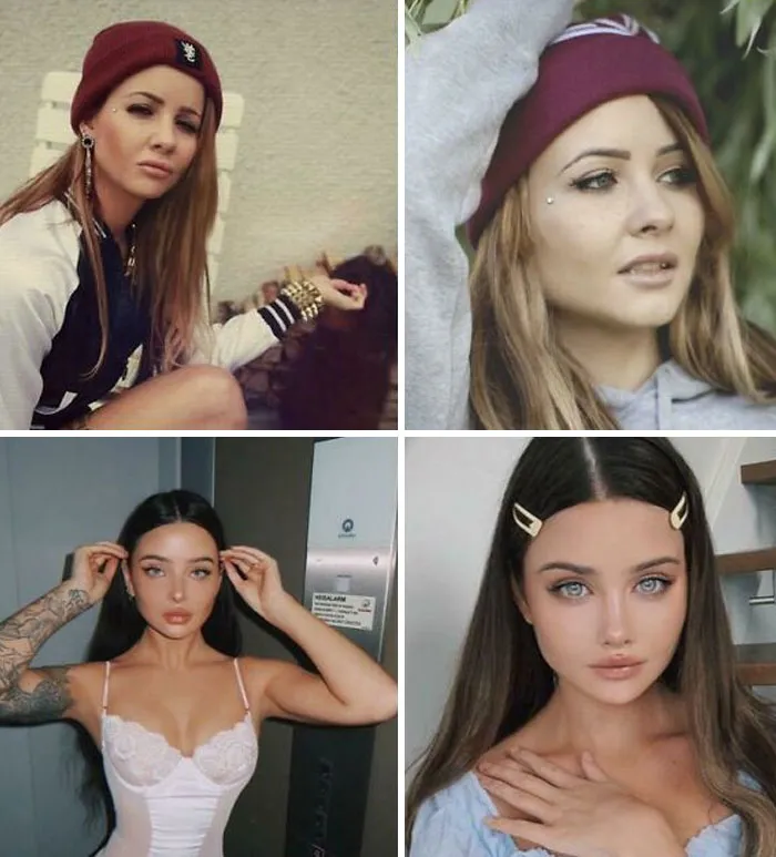Same Girl, 10 Year Difference (In Photoshop Skills)