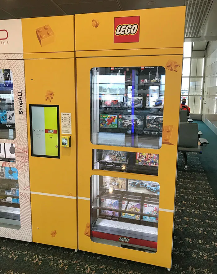 Orlando International Airport Has LEGO Set Vending Machines