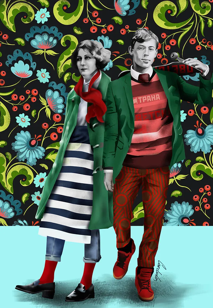 Isadora Duncan & Sergei Alexandrovich Yesenin