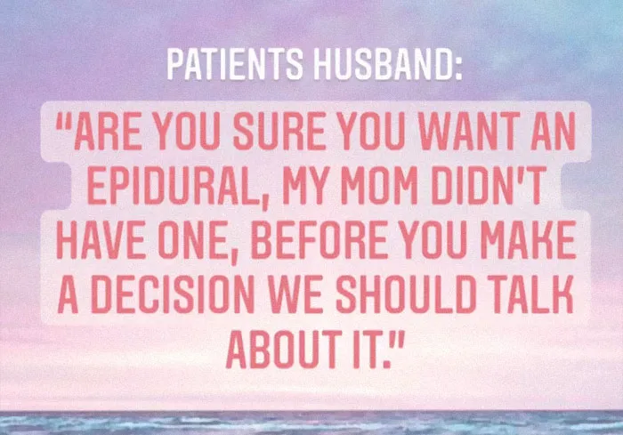 12 Disgusting 'Baby Daddy' Comments In The Delivery Room Turned Into Inspirational Quotes By This Nurse