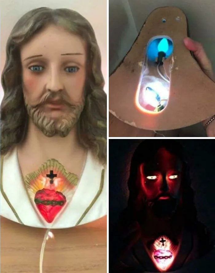 Dulces sueños con esta lámpara de Jesús