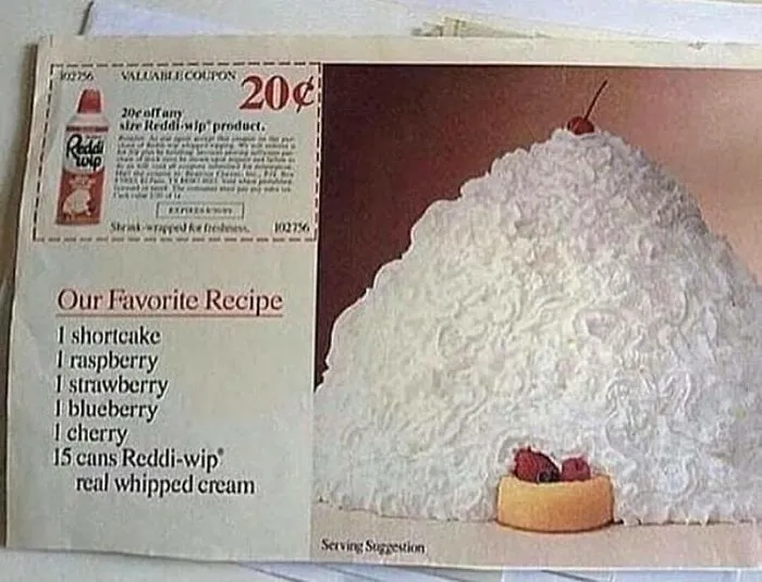 Who Doesn’t Love A Little Whipped Cream With Their Angel Food?