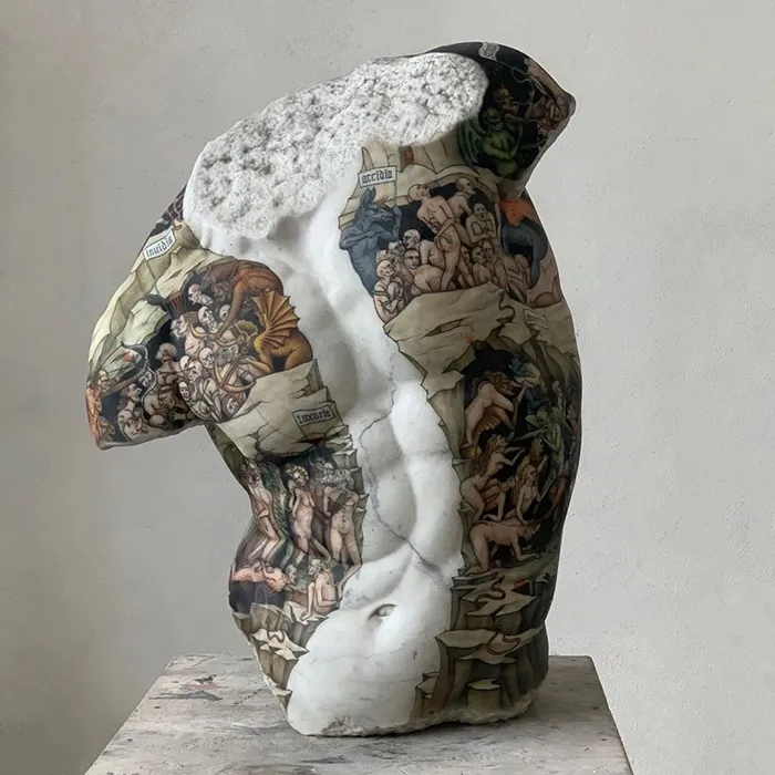 Italian Artist Proves Tattoos Look Good On More Than People’s Skin By Putting Them On His Sculptures (25 Pics)