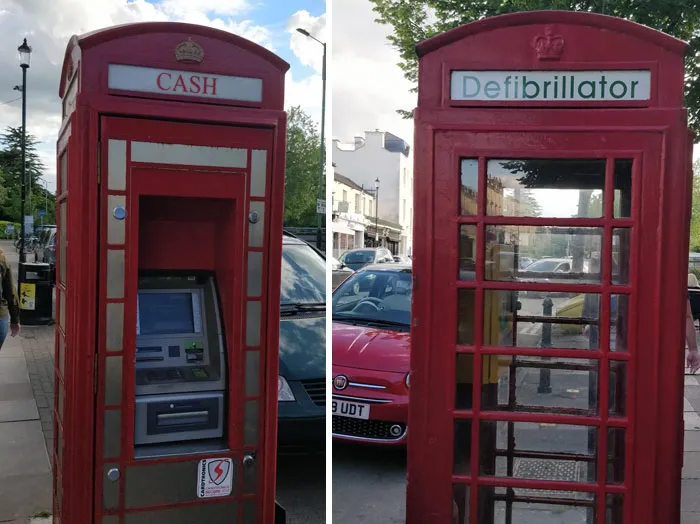 These Two UK Phone Booths Have Been Repurposed
