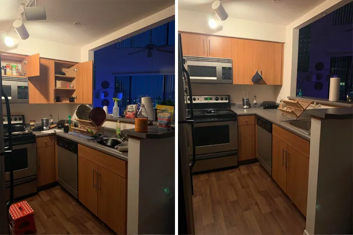 Por fin he organizado mi cocina después de semanas de estar demasiado deprimido para limpiarla