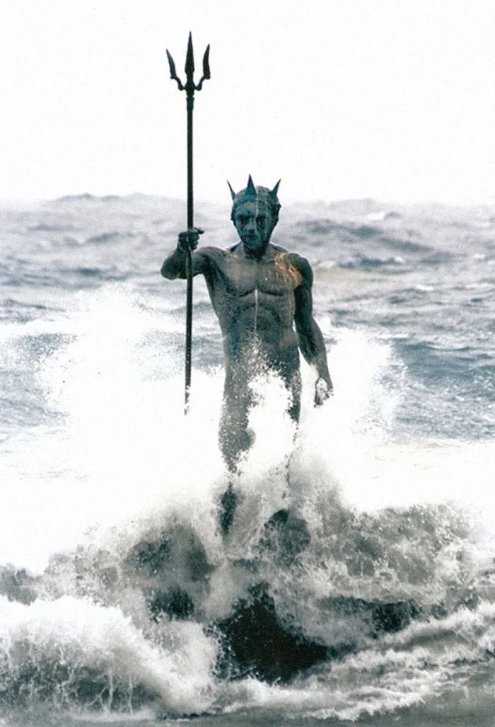 This Statue Of Poseidon In Spain