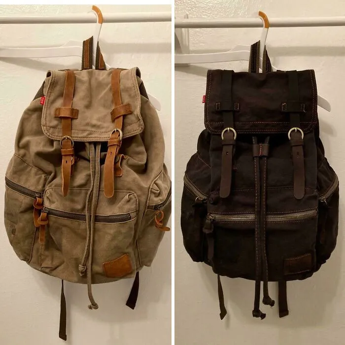 Un tinte barato de Rit hizo que mi vieja mochila volviera a parecer nueva
