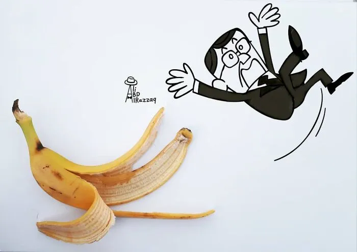 My 40 Interactive Illustrations That Incorporate Everyday Items