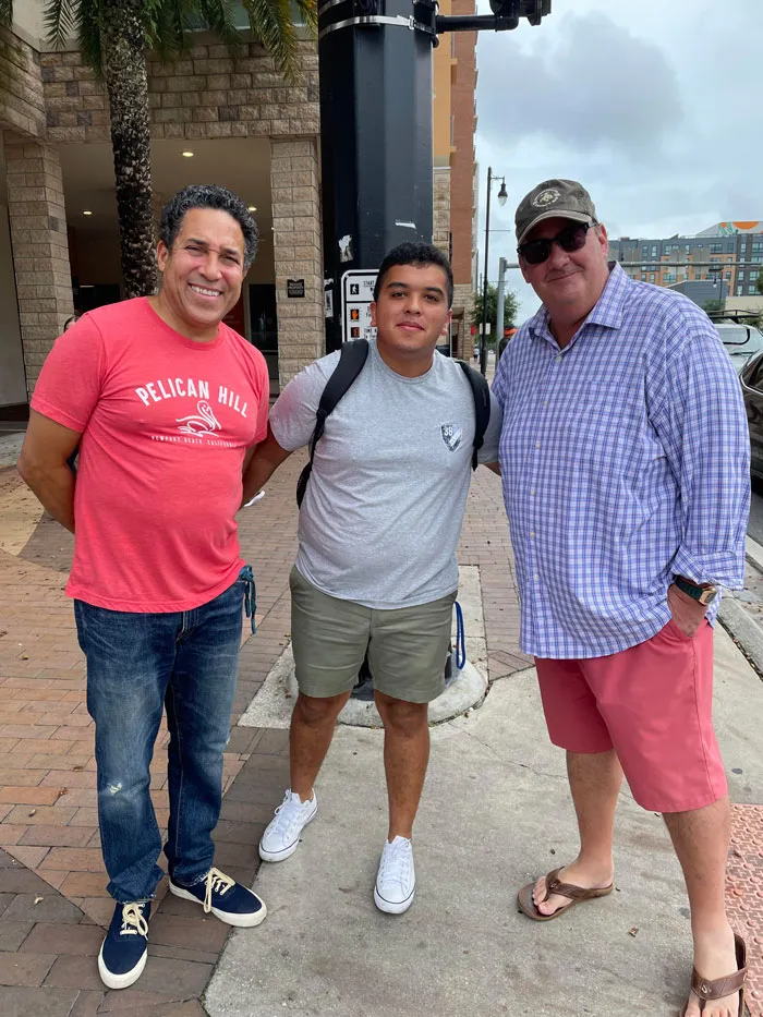 Met My Idols At Uf [Oscar Nunez And Brian Baumgartner]