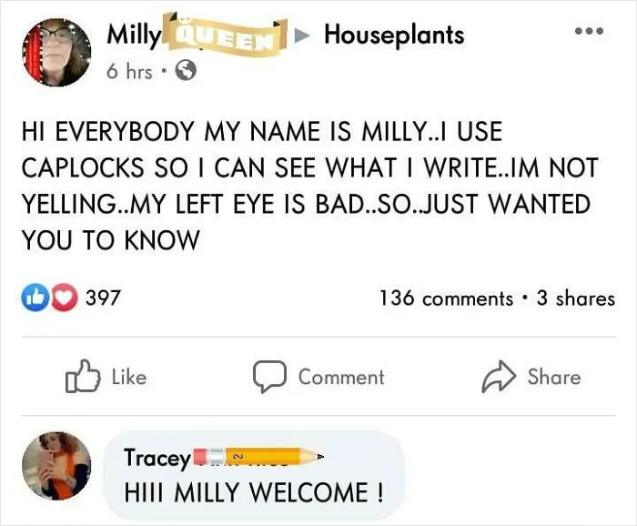 Milly Girl. I Love Ya