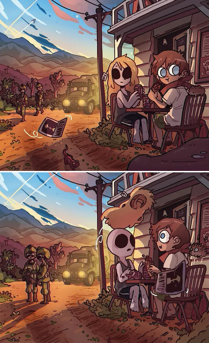 This Artist Creates Weirdly Cozy Illustrations That Are Creepy At The Same Time (40 Pics)