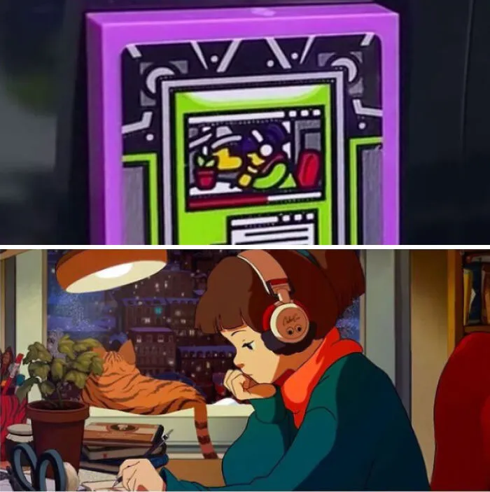 Un nuevo set de LEGO contiene una pegatina que hace referencia a la icónica cadena de Youtube "Lofi Hip Hop Radio" y a su chica de anime