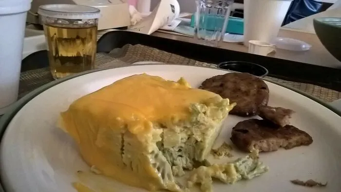 Desayuno de hospital