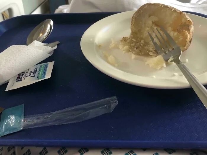 Comida vegana de hospital: Patata
