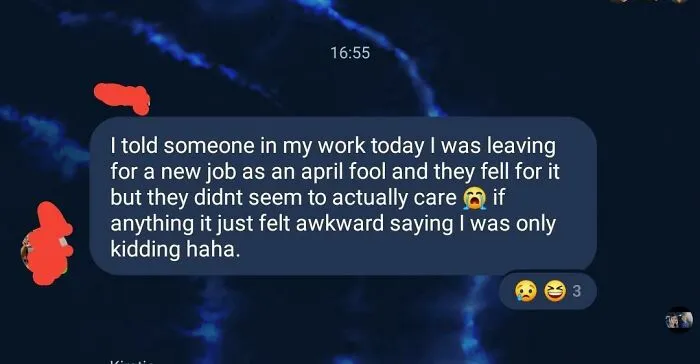 Friend Of Mine Didn't Get The Reaction He Hoped For