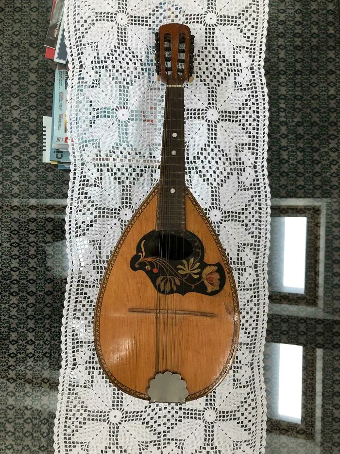My Grandpa Just Gifted Me This 19th Century Mandolin