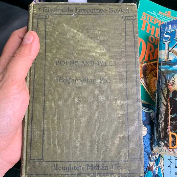 1897-1898, First Edition, Edgar Allan Poe -Poems And Tales. Found It At A Used Book Store.