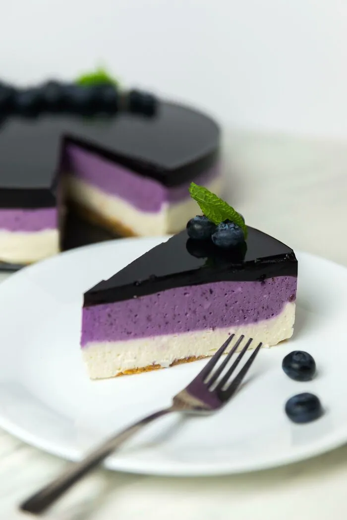 Homemade Blackberry-Lemon Cheesecake