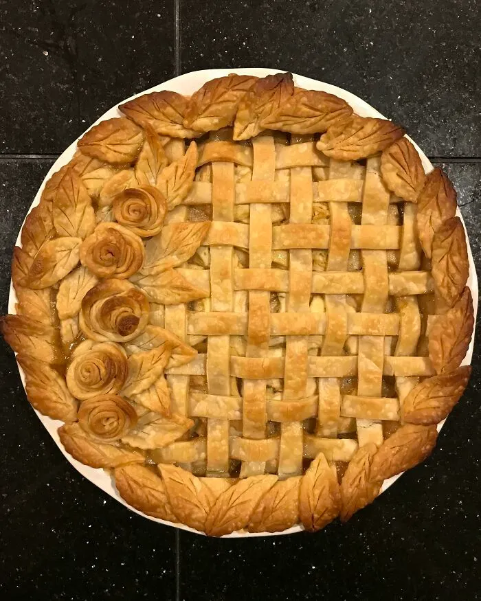 Pastel de manzana casero