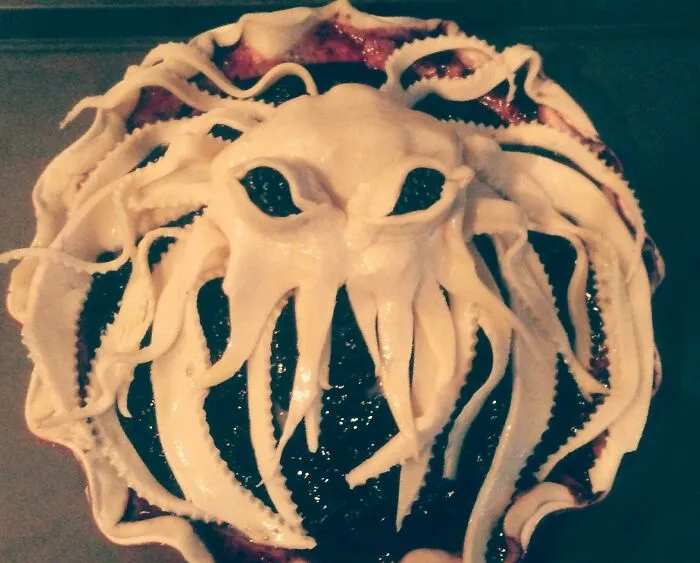 Pastel de Kraken casero