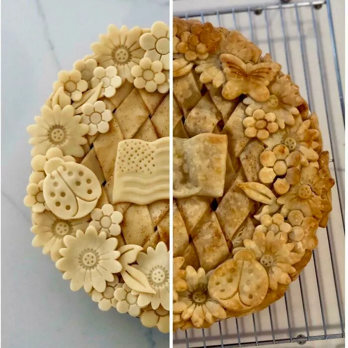 Pastel de manzana casero