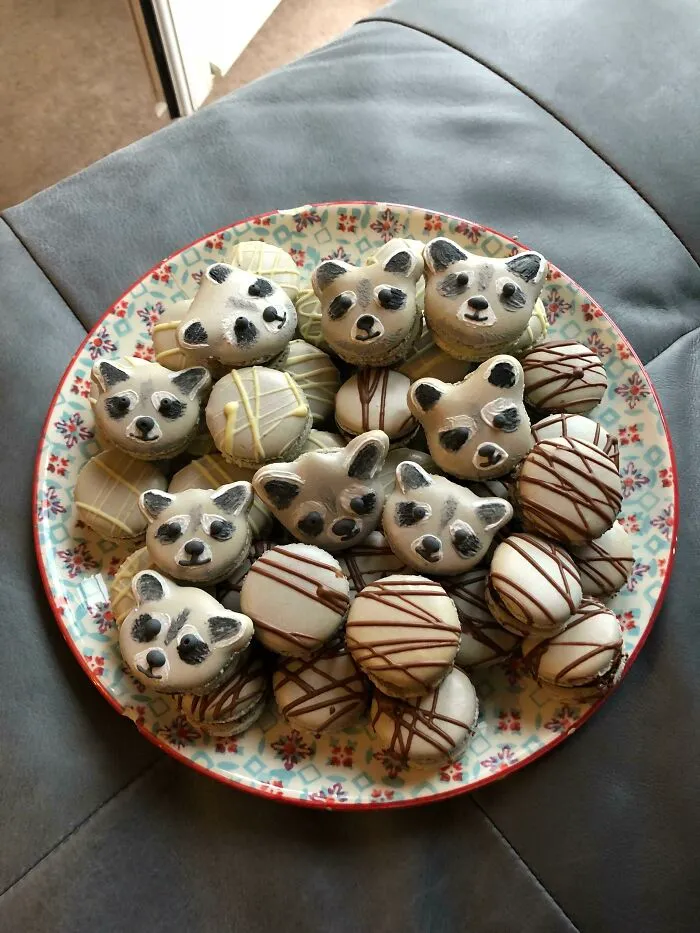 Macarons y Mapachons caseros