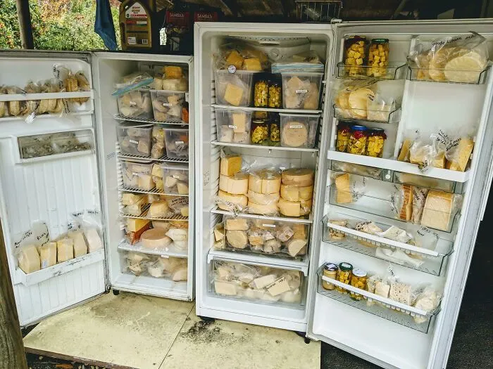 ¡Quesos caseros!