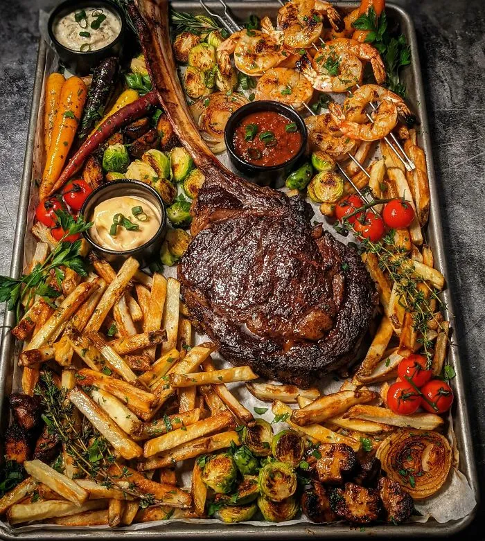 Wagyu Tomahawk casero