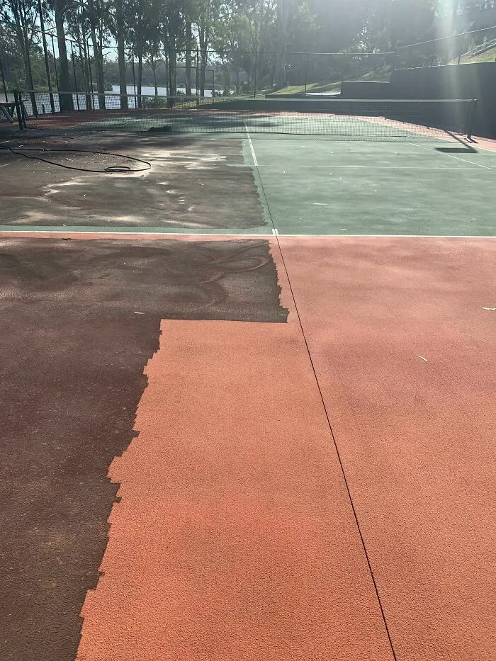 Finally Giving The Tennis Court Some Love