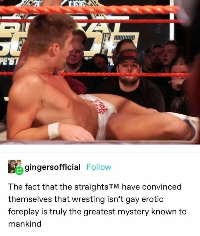 Yeah, My Homophobic Uncle Watches This 24/7 And I'm Sitting There Like "¿¿¿???"