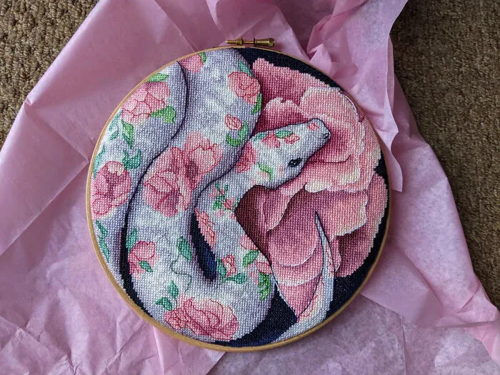 Done And Dusted Just In Time For My Best Friend's Birthday! Pattern By Olga Lankevich