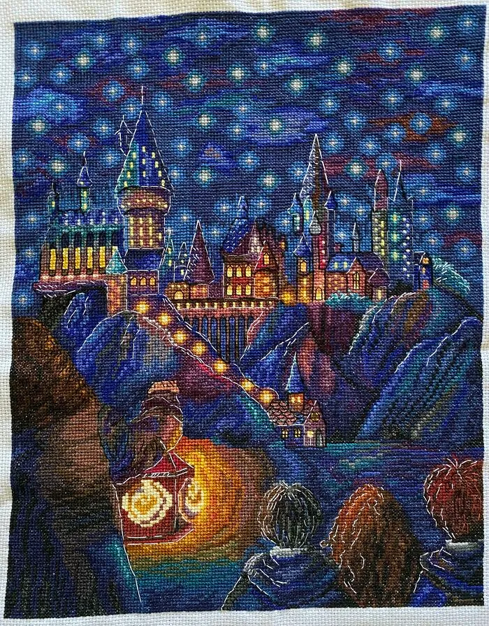 Tras un largo tiempo sin hacer punto, terminé esto anoche
