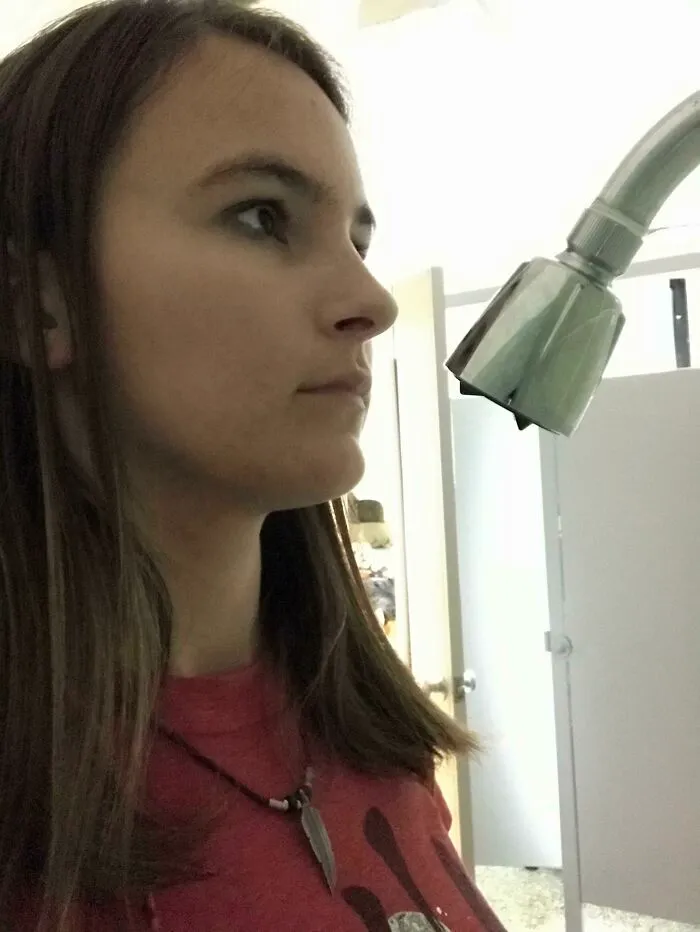 The Shower In My Dorm Freshman Year (I'm Only 5'7)