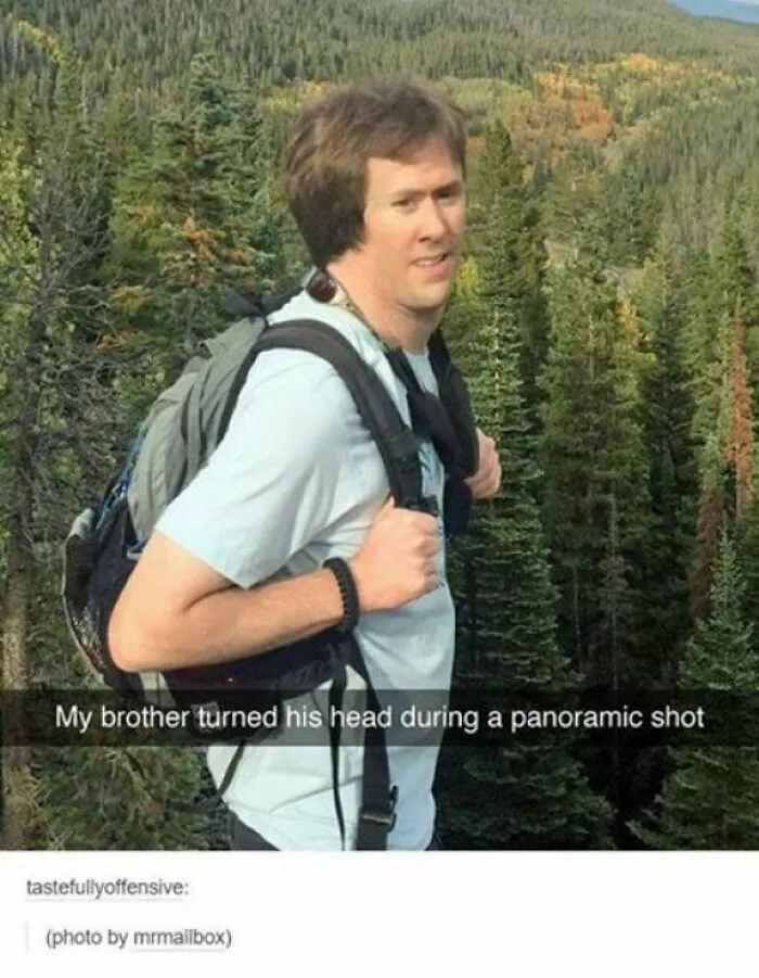 Turning Your Head While Taking A Panorama