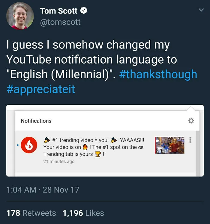 Youtube What You Doing...