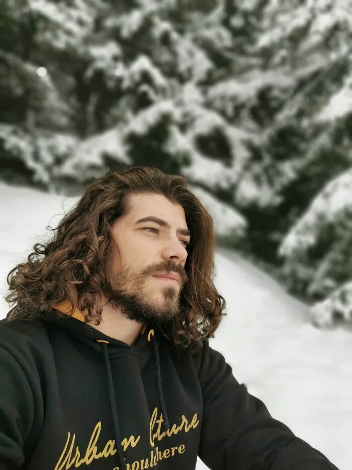 Desde el último corte no me siento cómodo llevándolo suelto, pero aquí va una foto