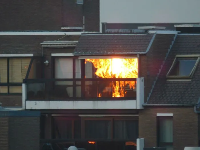 Sunset Reflection Looks Like A Demonic Uprising