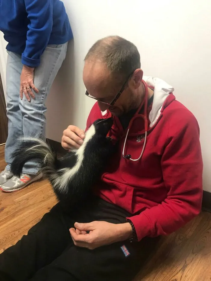 My Step-Dad Is A Vet And One Of His Patients Looked A Little Different Today