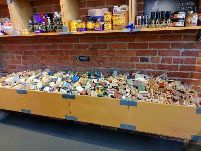 A Local Soapmaker Sells Miscellaneous / Broken Pieces Of Soap Without Packaging At A Discount. Perfect For Trying Out New Scents!