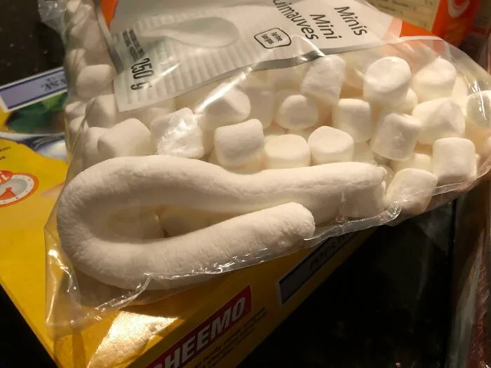 I Just Found A Super Long Mini Marshmallow