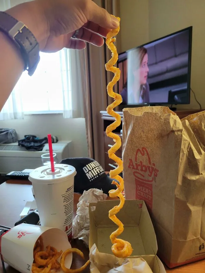 A Whole Potato In Curly Fry Form