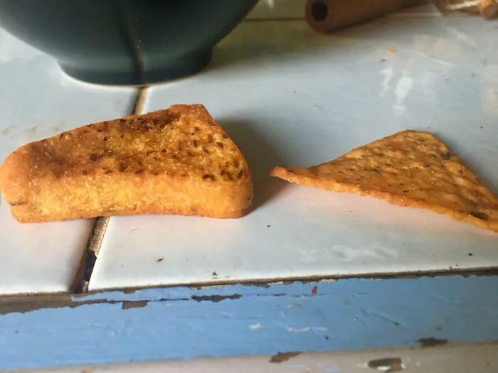 Got This Abnormally Thick Dorito In An Otherwise Normal Packet