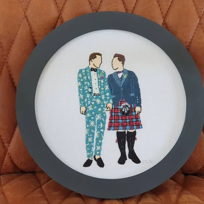 Did A Picture Of My Friends On Their Wedding Day