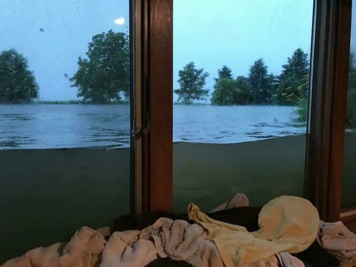 Tal vez demasiada lluvia