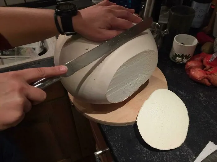 Giant Puffball Mushroom My Sister Found In The Woods