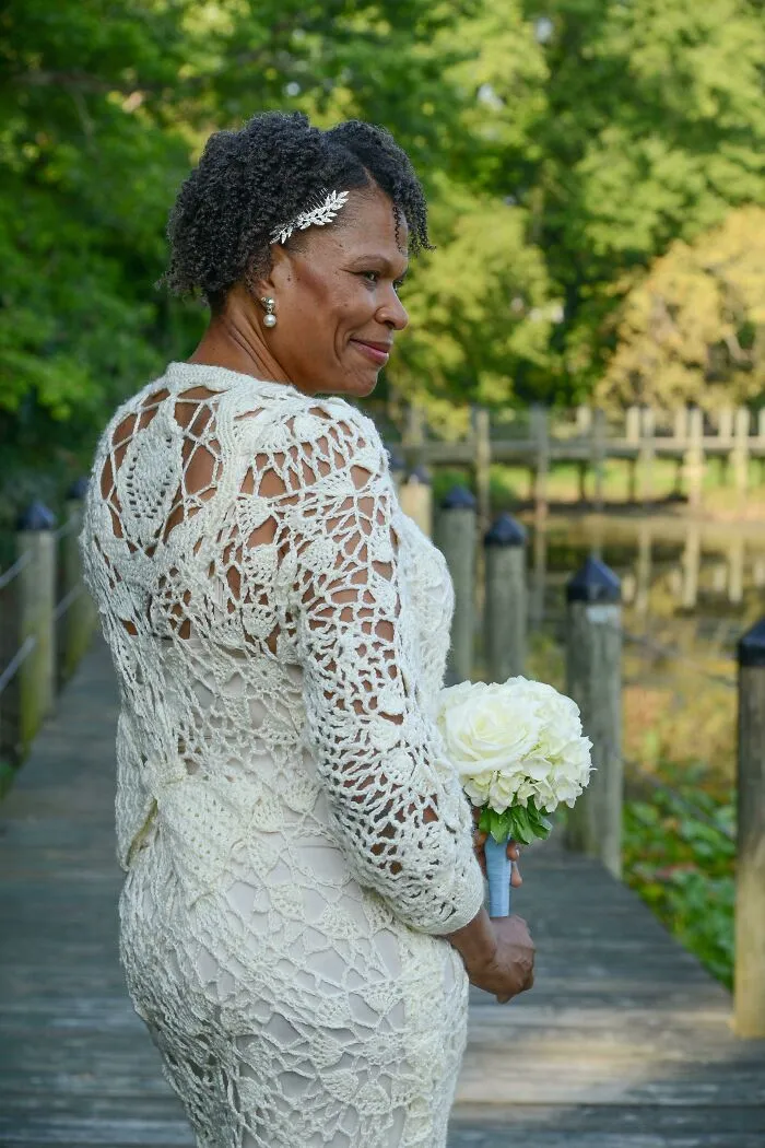 Crocheted My Wedding Dress