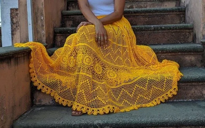 I Finished One More Skirt. The Most Beloved Skirt In My Studio And The Customers Love It. What Do You Think?