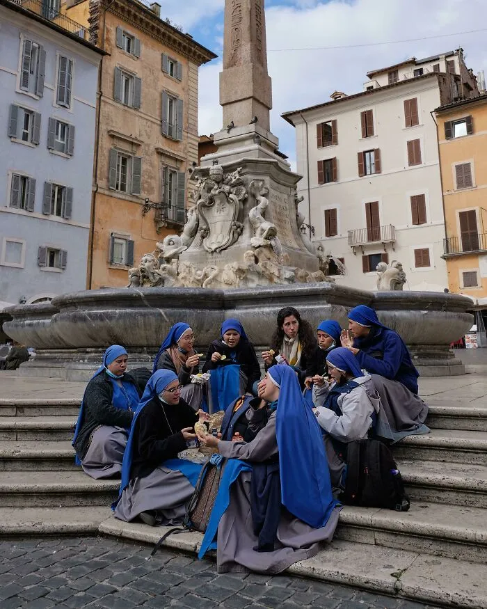 Rome, Nuns On A Break