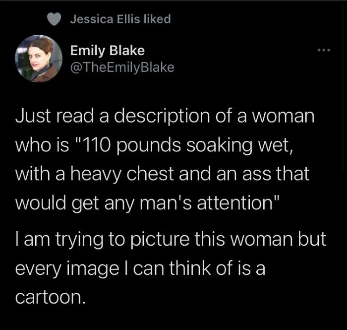 “110 Pounds Soaking Wet, With A Heavy Chest And An Ass That Would Get Any Man's Attention”
